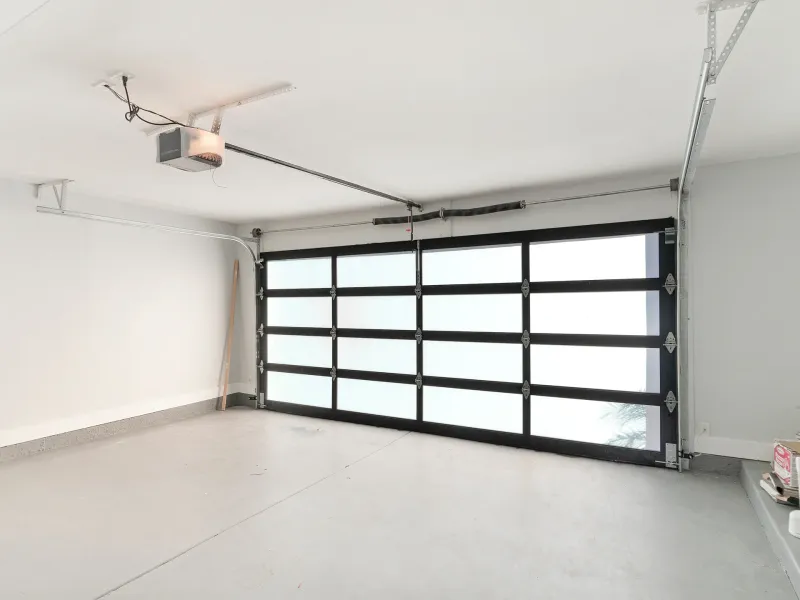 Smart garage door opener with modern features